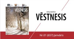 Katoļu baznīcas vēstneša janvāra numura vāks