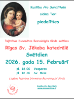 Paļāvības Dievmātes Bezvainīgās Sirds svētki