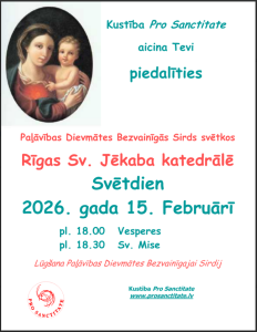 Paļāvības Dievmātes Bezvainīgās Sirds svētki
