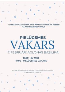 Pielūgsmes vakars Aglonā