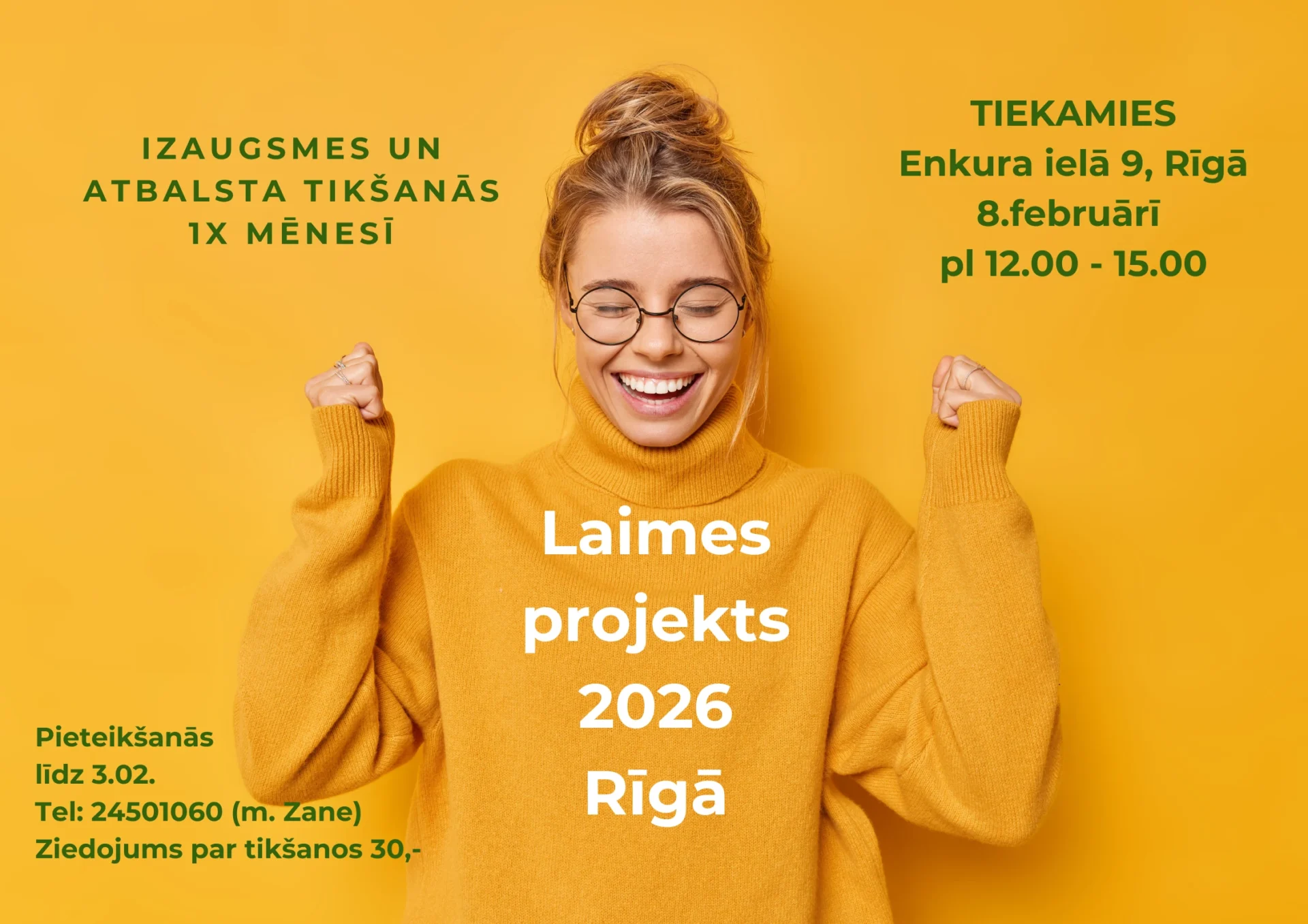 “Laimes projekts 2026 Rīgā