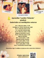 Apvienība "Laulāto tikšanās" piedāvā saderināto un iemīlējušos vakarus